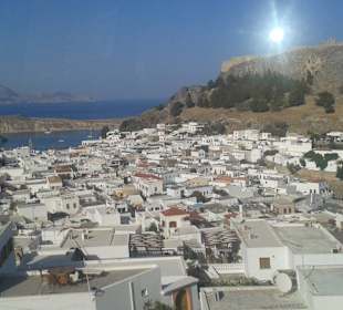 Lindos Stadt