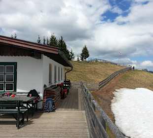 Berghütte auf Neunerköpfle