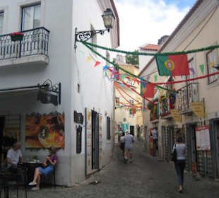 Alfama - älteste Teil der Stadt Lissabon