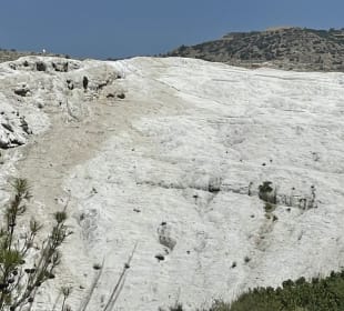 Noch einmal die Kalkstein Travertinen