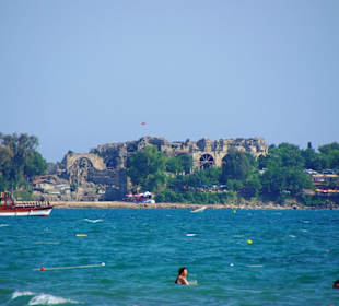 Vom Sunrise Richtung Side am Strand