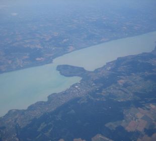 Balaton von Flugzeug