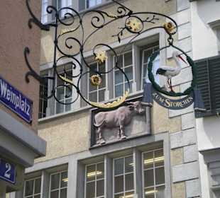 Adornos de las calles en Suiza
