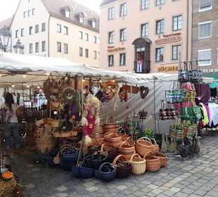 Verkaufstand Herbstmarkt Nürnberg