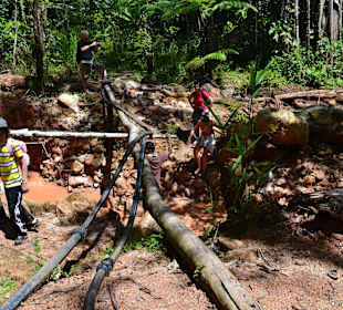 Ein kleinere Hinderniss