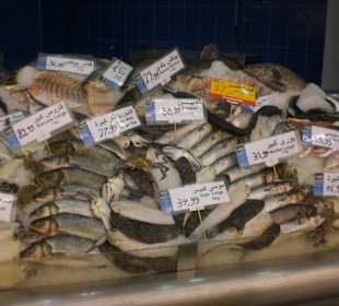 Fisch-Theke in der Senzo Mall