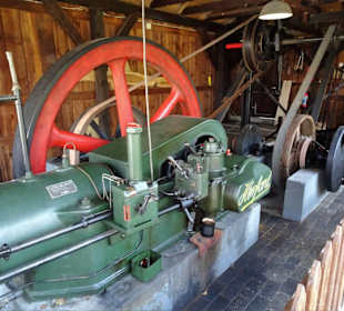 Das Sägewerk im Dörpmuseum Münkeboe