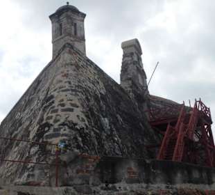 Teilansicht der Festungsanlagen