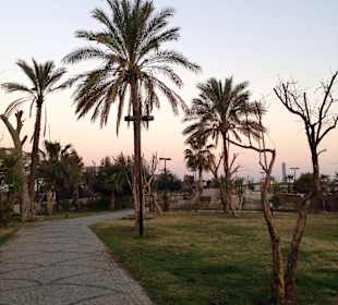 Strandpromenade in Evrenseki