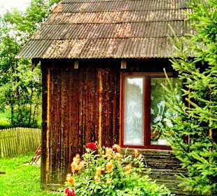 Skansen we wsi Granica w Kampinoskim Parku