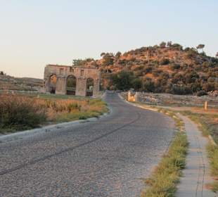Antikes Patara/auf dem Weg zum Strand