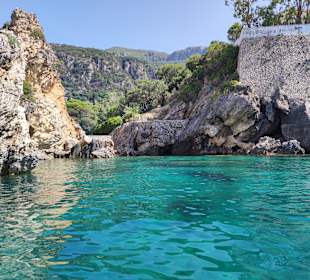 Bootstour Paleokastritsa