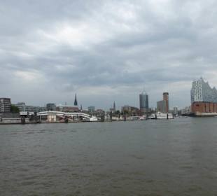 Die Elbphilharmonie in Hamburg