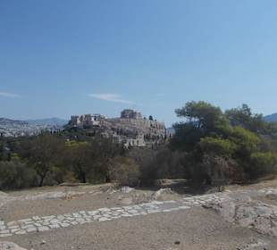 Прекрасный вид на древнюю Афины