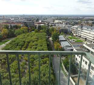 Mathildenhöhe Ausblick