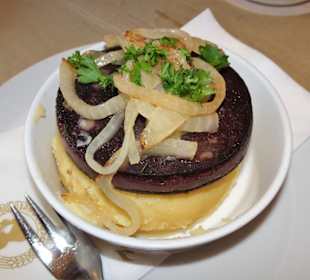 Himmel un Ähd als Bierhappen