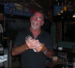 Der Wirt des Holstein-Pub