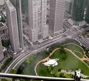 Blick vom Jin Mao Tower