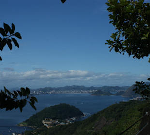 Blick vom Zuckerhut in Rio de Janeiro
