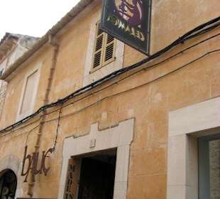 Detail einer Hausfassade