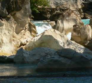 Kleiner Wasserfall am Green Canyon