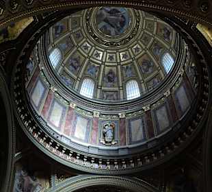Bazylika św. Stefana - kopuła od str. wewnętrznej
