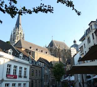 Der Hof, schöner Platz in der Aachener Altstadt