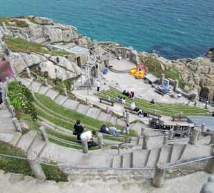 Blick von oben auf die Naturbühne