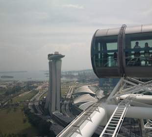Singapore – view from Singapore Flyer 