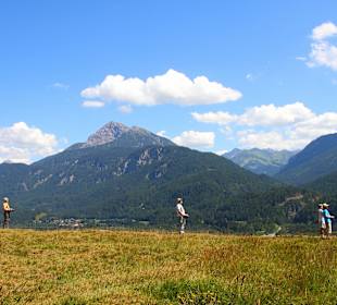 Am Startplatz auf dem Moosberg
