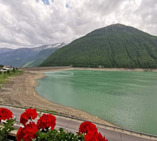 Vernagt Stausee bei  Niedrigwasser