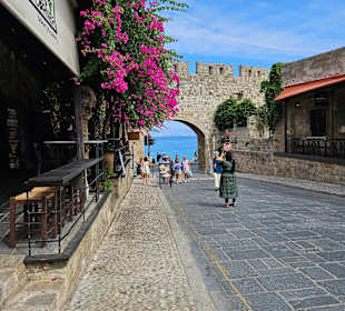 Wandern Rhodos Stadt