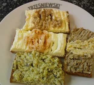 Feine Brötchen im "Trzesniewski"
