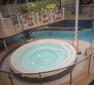 Blick ins Badeparadies