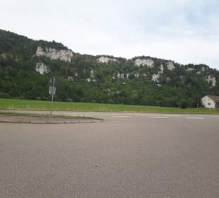Blick vom Parkplatz
