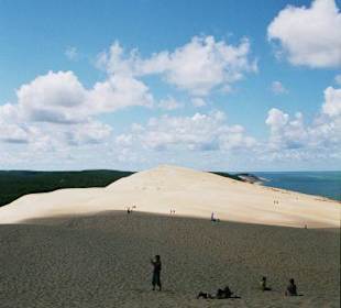 Wolkenschatten über der Düne
