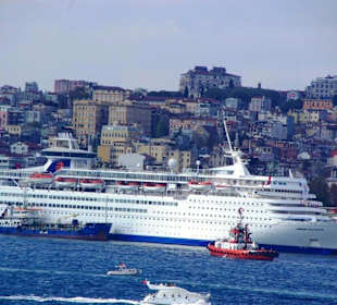 26.10.Rückfahrt von Jalta nach Santorin Durchfahrt 