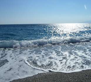 Am Triopetra-Strand... gegen Abend