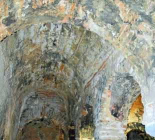 Decke des Heißraums seit 1000 Jahren