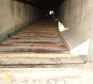 Die Treppe ins Innere