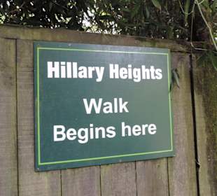 Weg  zum Aussichtspunkt