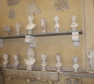 Pictures of statue in Vatican Museum, Rome, Italy 