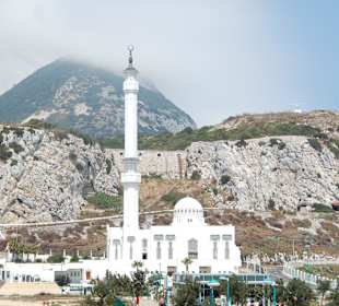 Blick vom Europapunkt in Gibraltar