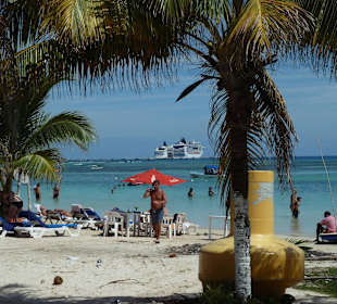 Strandabschnitt von Mahahual