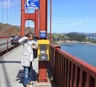 Notfalltelefon Golden Gate Bridge 