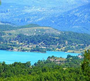 Green Canyon vom Staudamm nach Side