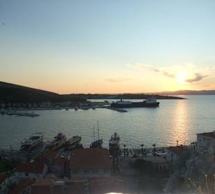 Hafen von Cesme im Oktober 2011