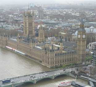 Aussicht vom London Eye