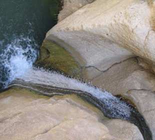 Waterfall in chebika aosis