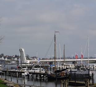 Öffnung der Klappbrücke Kappeln